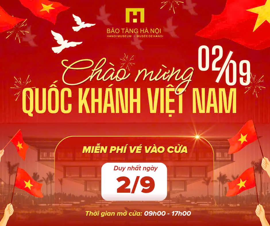 Thông báo Quốc khánh của Bảo tàng Hà Nội