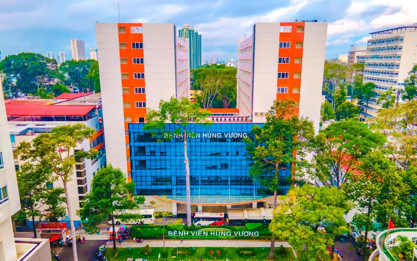 Toàn cảnh Bệnh viện Hùng Vương tại TP.HCM