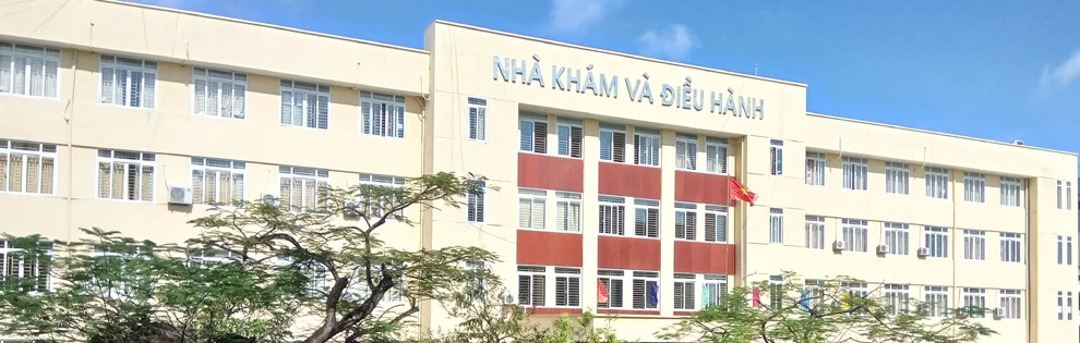 Ngoại thất bệnh viện · Bệnh viện Phụ sản Thái Bình