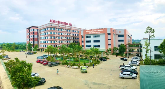 Ngoại thất bệnh viện · Bệnh viện Đa khoa Phương Bắc