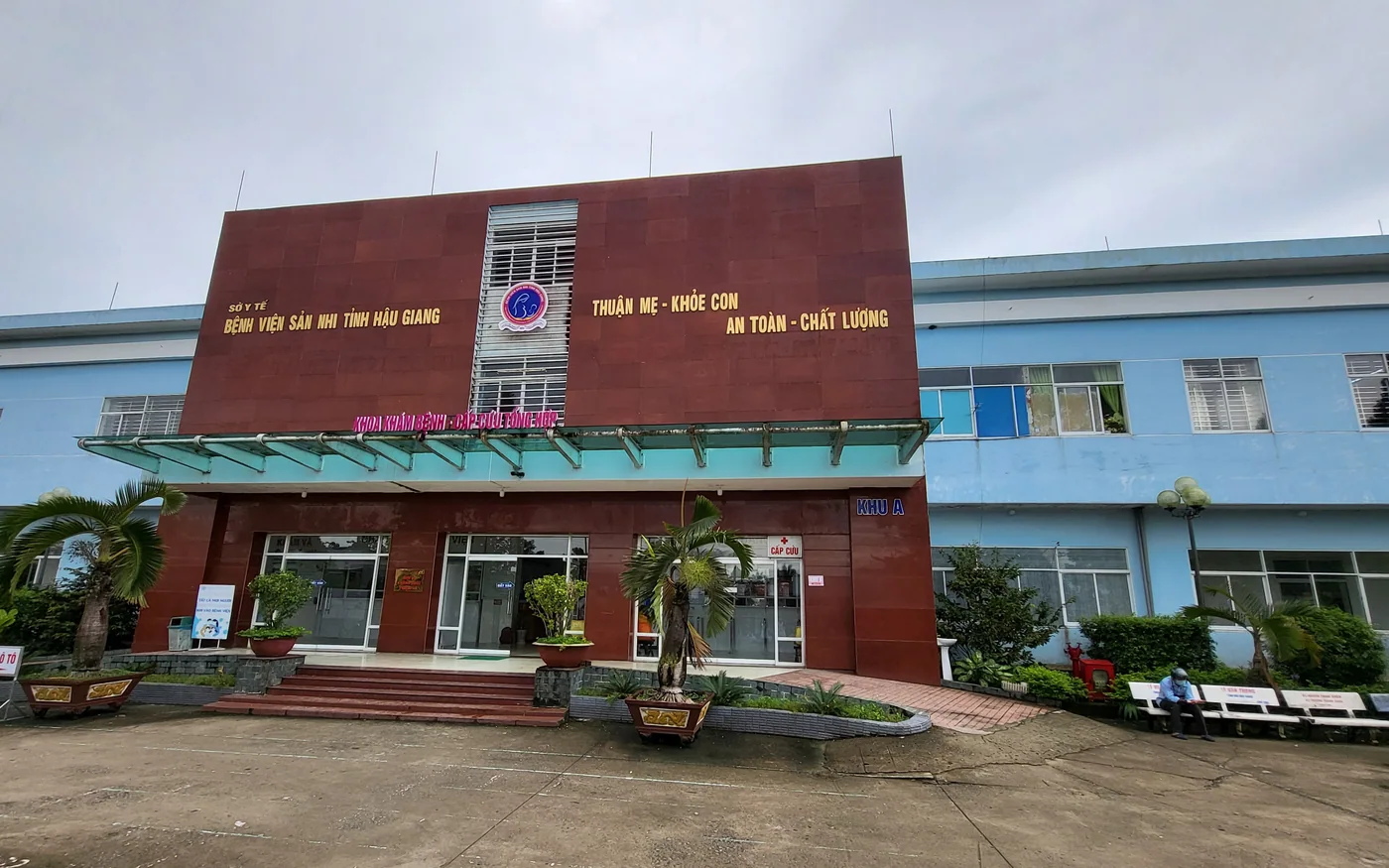 Bệnh viện Sản - Nhi Hậu Giang - ảnh nhận diện cơ sở