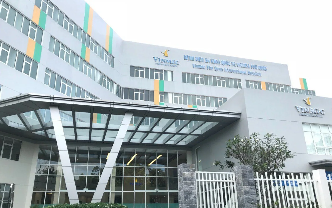 Mặt ngoài Bệnh viện Đa khoa Quốc tế Vinmec Phú Quốc